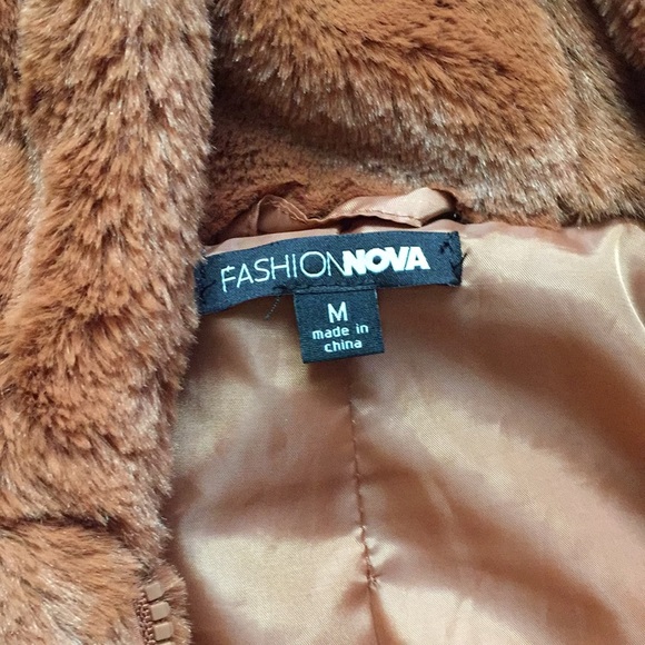 Fashion Nova Women’s Brown Sweater Sz M - Picture 6 of 7